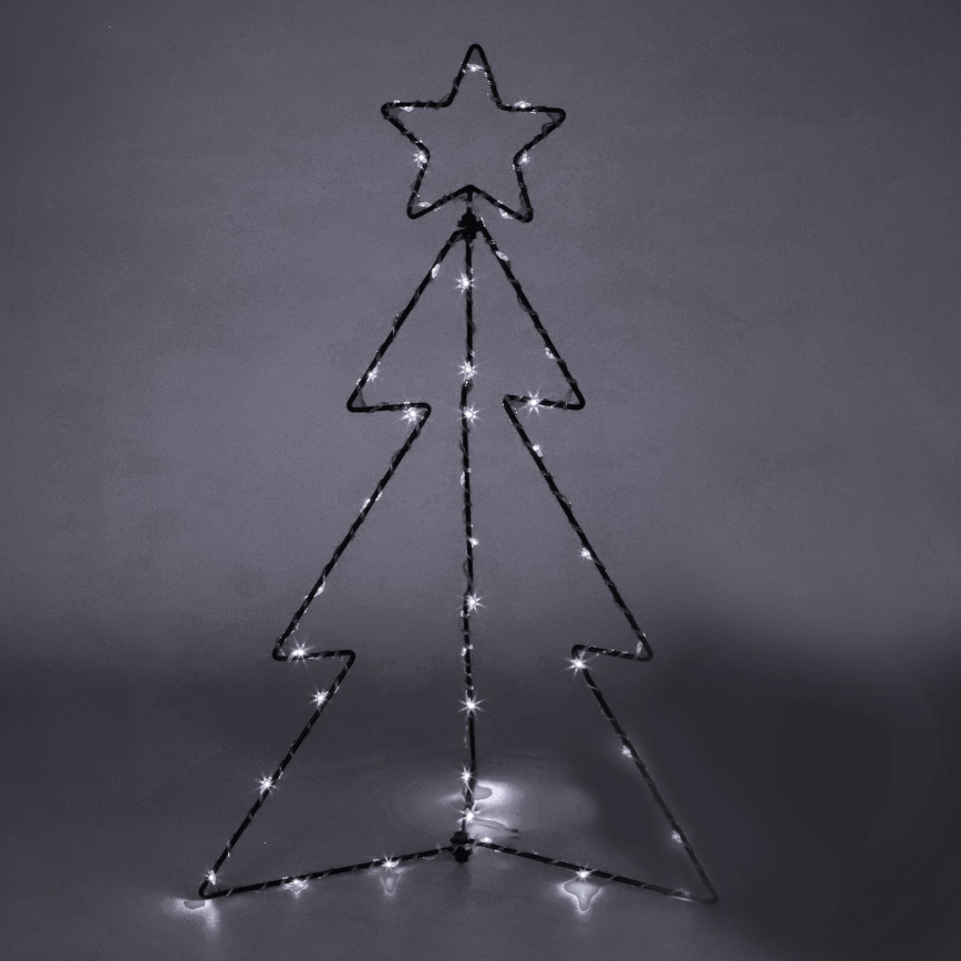 Aigostar - LED kültéri karácsonyi dekoráció LED/3,6W/230V 60 cm IP44 hideg fehér