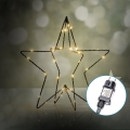 Aigostar-LED Kültéri karácsonyi dekoráció LED/3,6W/230V csillag 30cm IP44 meleg fehér