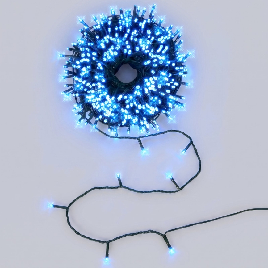 Aigostar - LED kültéri karácsonyi fényfüzér 100xLED 13m IP44 kék