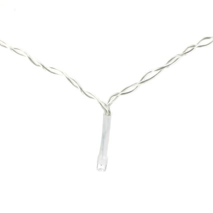 Aigostar - LED kültéri karácsonyi fényfüzér 120xLED/8 üzemmód 3x0,7m IP44 hideg fehér + távirányító