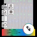 Aigostar - LED kültéri karácsonyi fényfüzér 120xLED/8 funkciós 3,9x1,2m IP44 többszínű