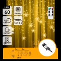 Aigostar - LED kültéri karácsonyi fényfüzér 120xLED/8 üzemmód 3x0,7m IP44 meleg fehér + távirányító