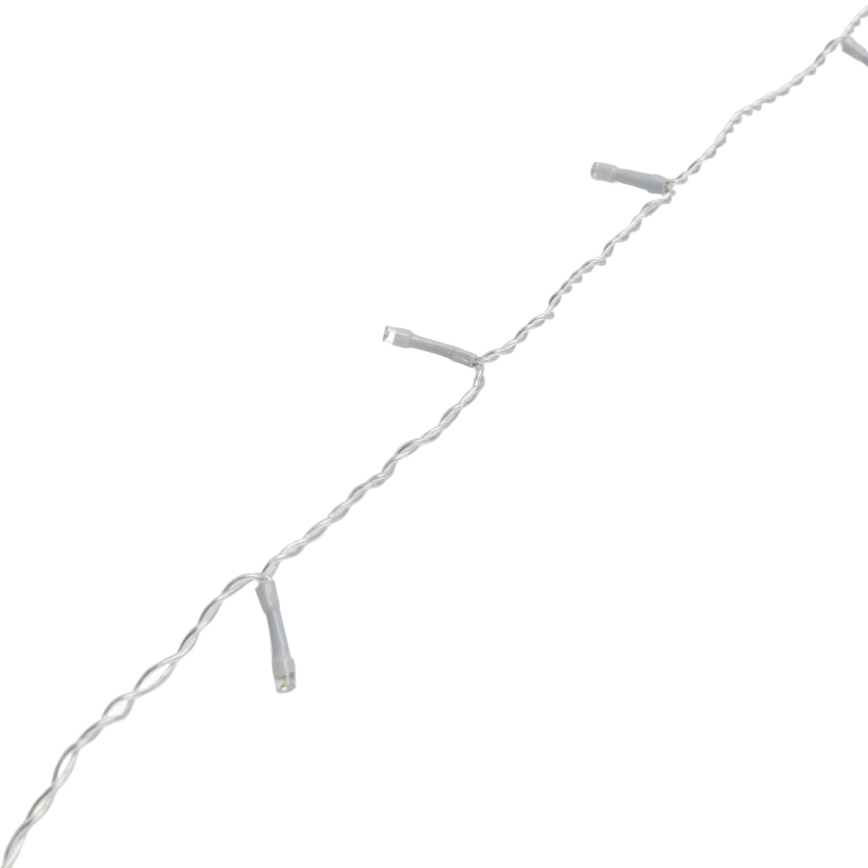 Aigostar - Kültéri LED karácsonyi fényfüzér 150 LED/6W/230V/8 üzemmód 1,5×1 m IP44 hideg fehér + távirányító