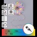 Aigostar - LED kültéri karácsonyi fényfüzér 150 LED/8 funkció, 10,3 m, IP44, többszínű