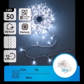 Aigostar - LED kültéri karácsonyi fényfüzér 150xLED/8 világítási mód 3xAA 5,3m IP44 kék