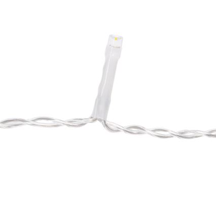 Aigostar - LED kültéri karácsonyi fényfüzér 156xLED/8 világítási mód 4,2x1,2m IP44 meleg fehér