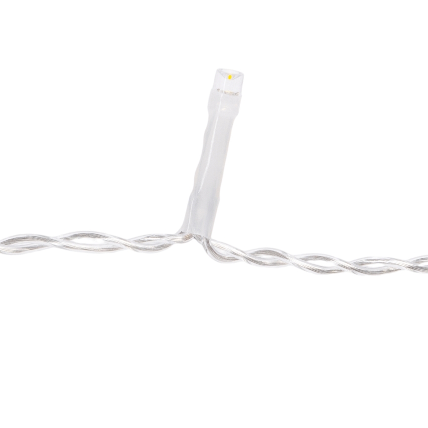 Aigostar - LED kültéri karácsonyi fényfüzér 180xLED/8 üzemmód 3,9x1,8m IP44 meleg fehér