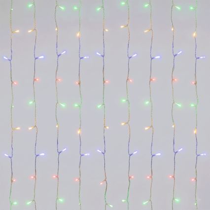 Aigostar - LED kültéri karácsonyi fényfüzér 192xLED/8 funkciós 4,5x1,2m IP44 többszínű