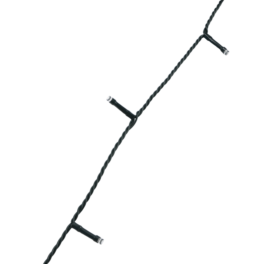 Aigostar - LED kültéri karácsonyi fényfüzér 200 LED/8 üzemmód 20 m IP44 hideg fehér