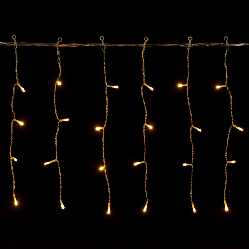 Aigostar - LED kültéri karácsonyi fényfüzér 200xLED/8 világítási mód 10x0,4m IP44 meleg fehér