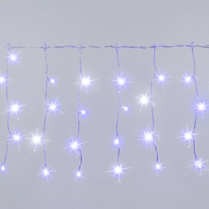 Aigostar - LED kültéri karácsonyi fényfüzér 200xLED 8x0,4m IP44 kék