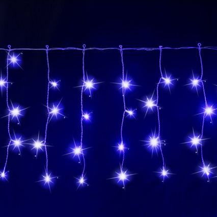 Aigostar - LED kültéri karácsonyi fényfüzér 200xLED 8x0,4m IP44 kék