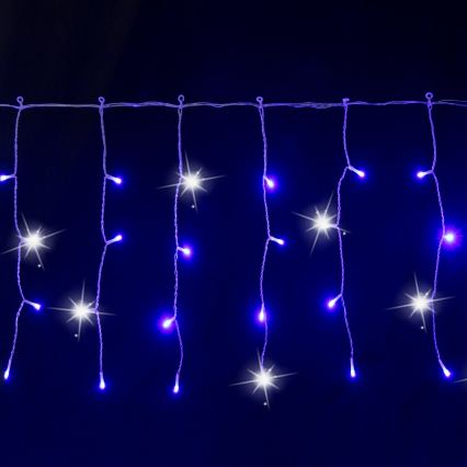 Aigostar - LED kültéri karácsonyi fényfüzér 200xLED 8x0,4m IP44 kék