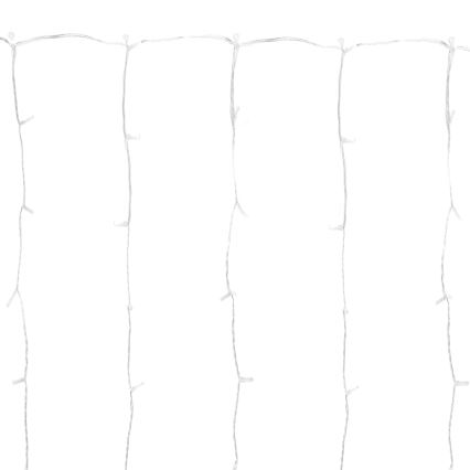 Aigostar - LED kültéri karácsonyi füzér 234xLED/8 funkció 1,2x1,8 m IP44 hideg fehér