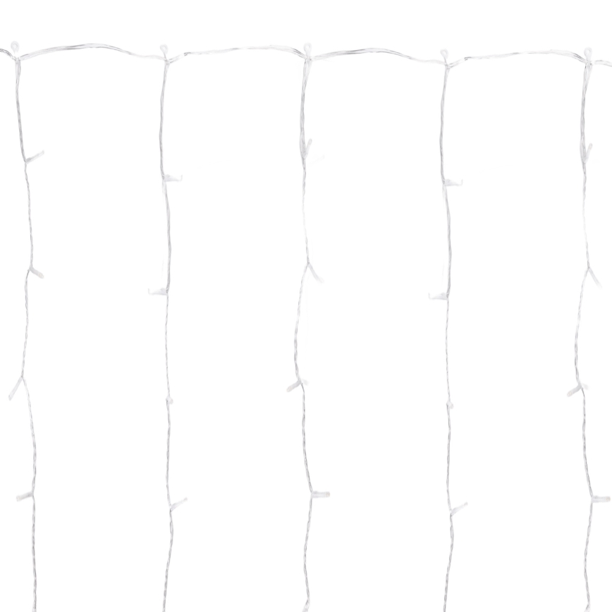 Aigostar - LED kültéri karácsonyi füzér 234xLED/8 funkció 1,2x1,8 m IP44 hideg fehér