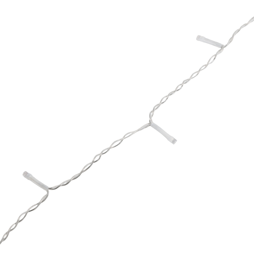 Aigostar - LED kültéri karácsonyi fényfüzér 300xLED/8 funkcióval 3xAA 18x0,6 m IP44 meleg fehér