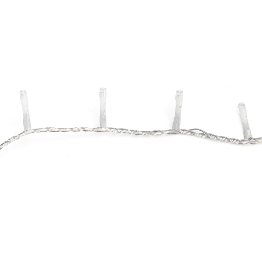 Aigostar - LED kültéri karácsonyi fényfüzér 400 LED/8 világítási mód 20 m IP44 meleg fehér