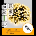 Aigostar - LED kültéri karácsonyi fényfüzér 50xLED/8 funkció 8m IP44 meleg fehér