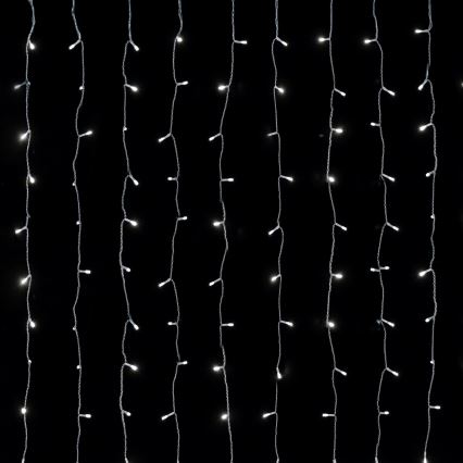 Aigostar - LED kültéri karácsonyi fényfüzér 558xLED 3x1,8m IP44 hideg fehér