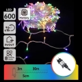 Aigostar - LED kültéri karácsonyi fényfüzér 600xLED/8 funkciós 30m IP44 többszínű