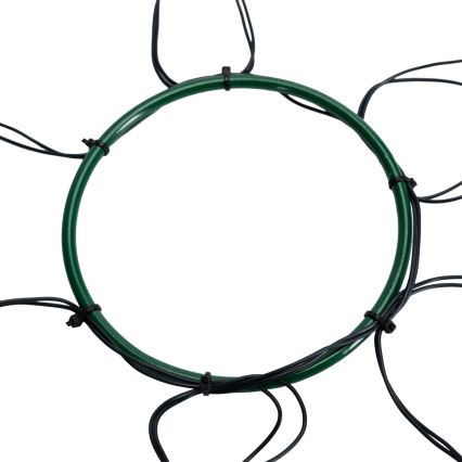 Aigostar - LED kültéri karácsonyi fényfüzér 90xLED/8 funkció 3xAA 1,5m IP44 meleg fehér
