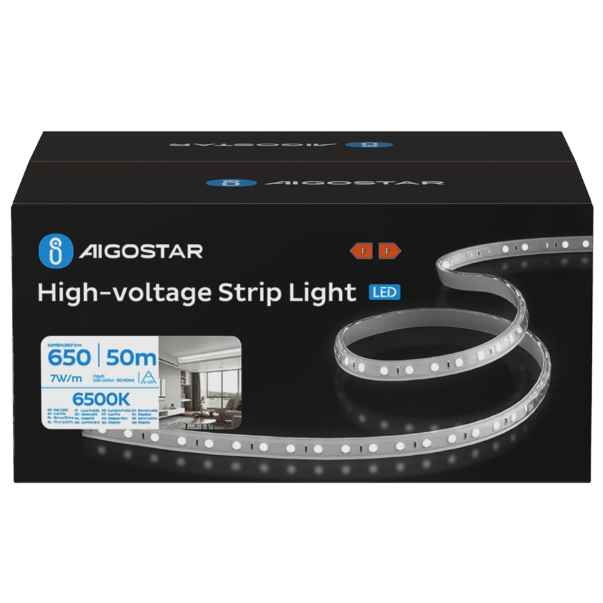 Aigostar - LED kültéri szalag 50m LED/350W/230V 6500K IP65