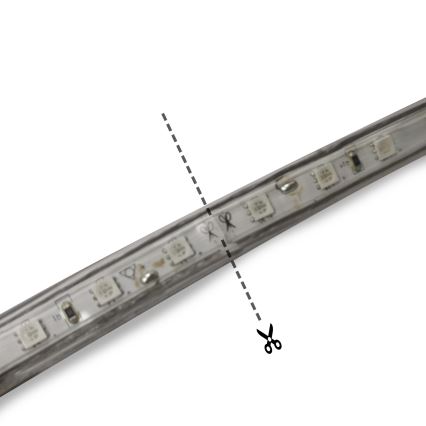 Aigostar - LED kültéri szalag 50m LED/350W/230V piros IP65