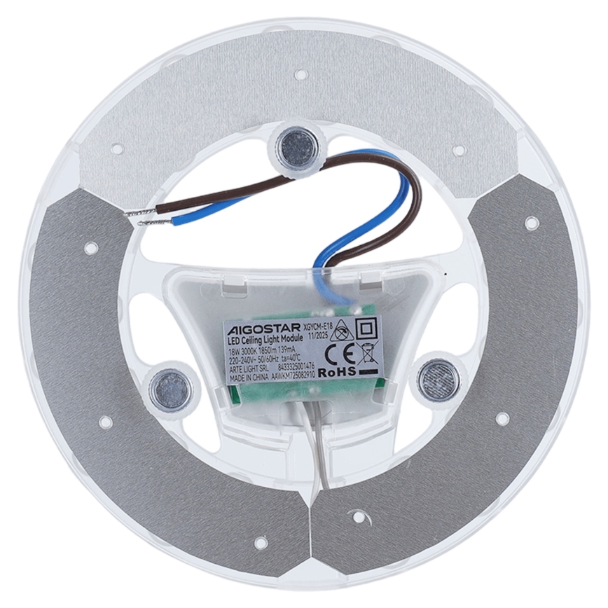 Aigostar - LED mágneses modul LED/18W/230V 3000K