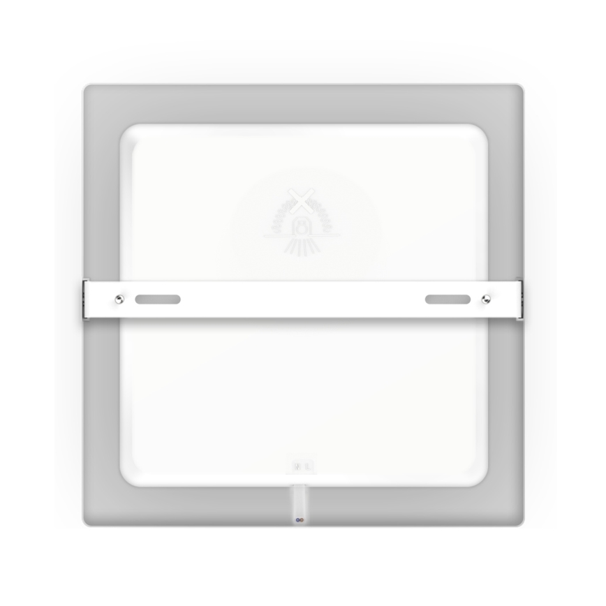 Aigostar - LED mennyezeti felületre szerelhető lámpatest LED/18W/230V 3000K 22,6x22,6 cm fehér