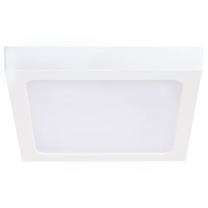 Aigostar - LED mennyezeti felületre szerelhető lámpatest LED/18W/230V 4000K 22,6x22,6 cm fehér