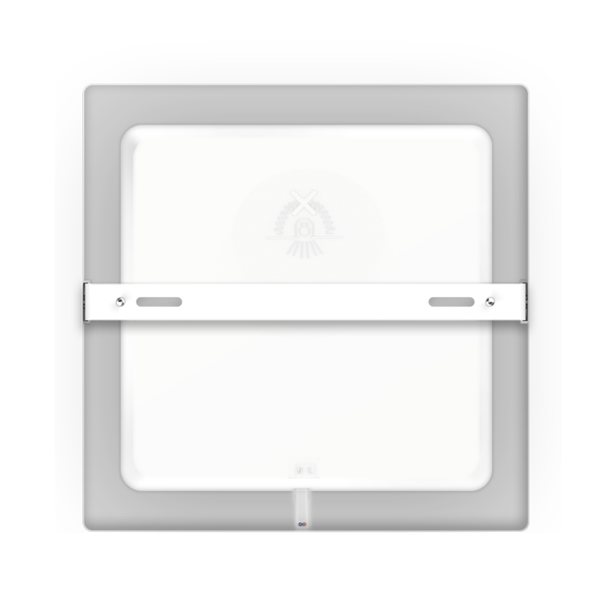 Aigostar - LED mennyezeti felületre szerelhető lámpatest LED/18W/230V 4000K 22,6x22,6 cm fehér
