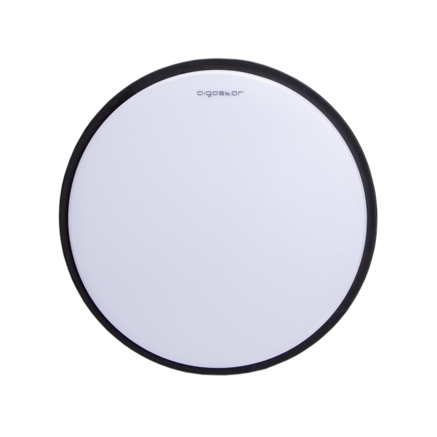 Aigostar - LED Mennyezeti lámpa LED/12W/230V 4000K á. 23 cm fekete