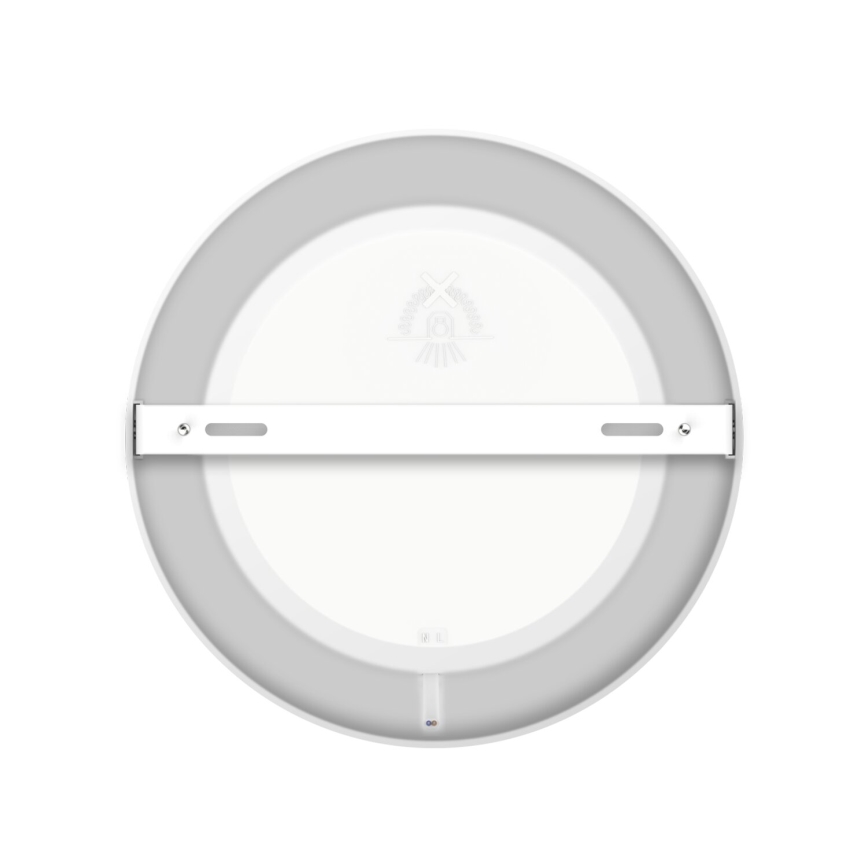 Aigostar - LED Mennyezeti lámpa LED/12W/230V átm. 17,4 cm 4000K fehér