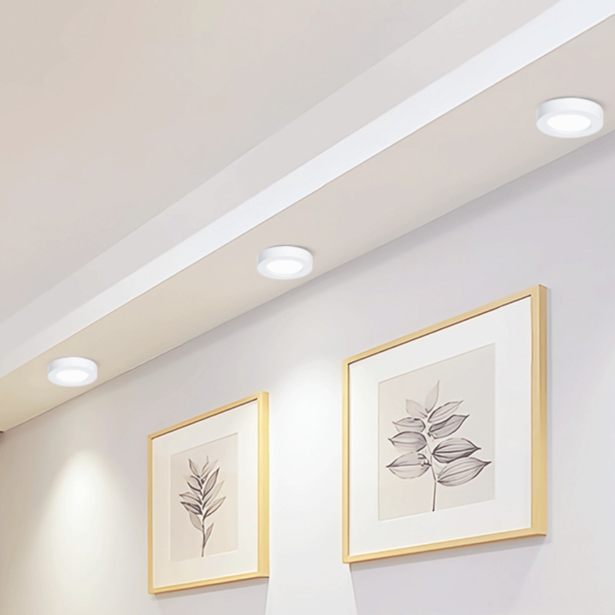 Aigostar - LED Mennyezeti lámpa LED/12W/230V átm. 17,4 cm 6500K fehér