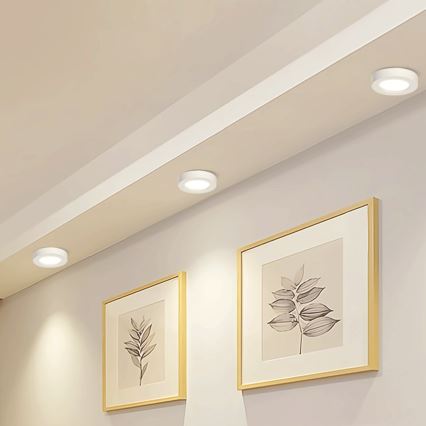 Aigostar - LED Mennyezeti lámpa LED/18W/230V átm. 22,6 cm 4000K fehér