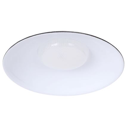 Aigostar - LED napelemes lámpa érzékelővel 2xLED/35W/12V 6000 mAh 6500K Ø 15 cm + távirányító