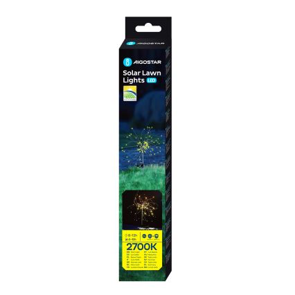 Aigostar - LED Napelemes dekoratív lámpa LED/0,03W/1,2V 88,5cm 300 mAh 2700K IP44