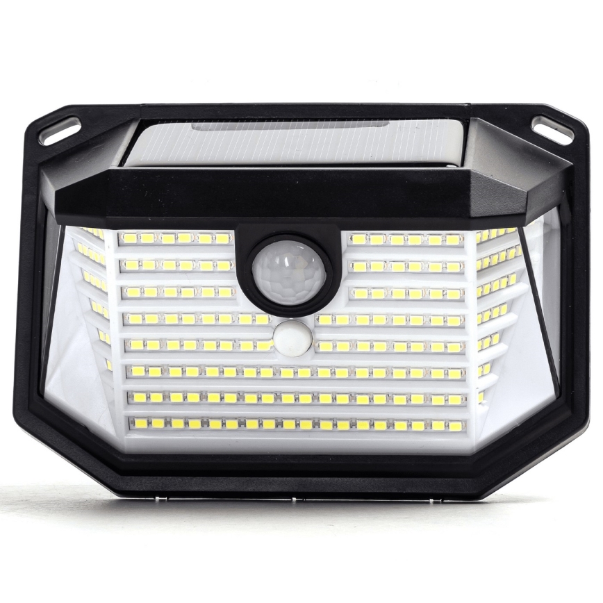 Aigostar - LED Napelemes érzékelős fali lámpa LED/0,8W/5,5V 1200 mAh 6500K IP65