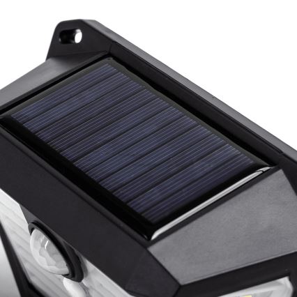 Aigostar - LED Napelemes érzékelős fali lámpa LED/0,8W/5,5V 1200 mAh 6500K IP65