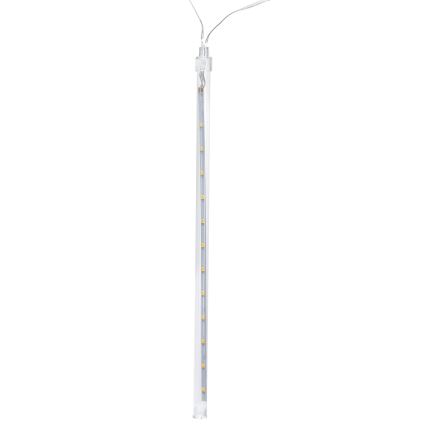 Aigostar - LED napelemes fényfüzér 192xLED/8m IP65 1200 mAh hideg fehér