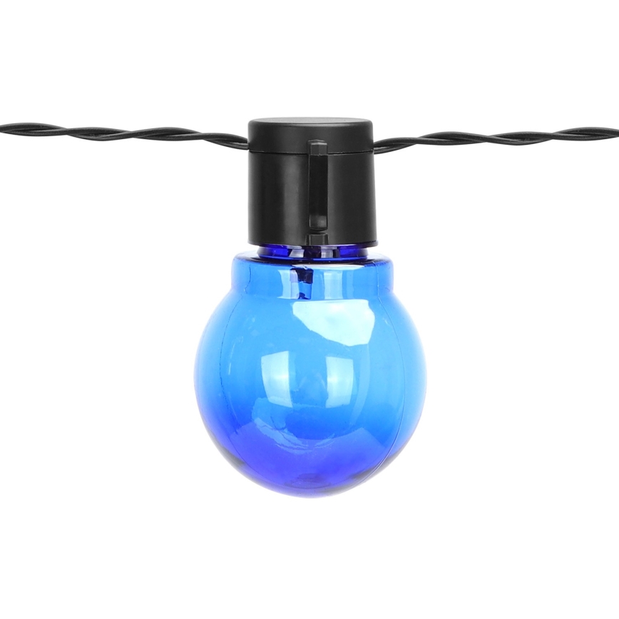 Aigostar - LED Napelemes fényfüzér 20xLED/5,8m IP44 többszínű 400mAh