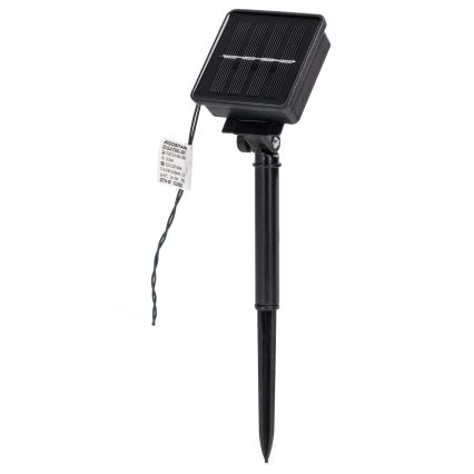 Aigostar - napelemes LED fényfüzér 50xLED/8 világítási mód 800 mAh 12m IP65 többszínű