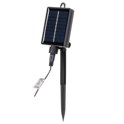 Aigostar - LED napelemes karácsonyi dekoráció LED/0,59W/3,7V 100 cm IP65 130 mAh meleg fehér