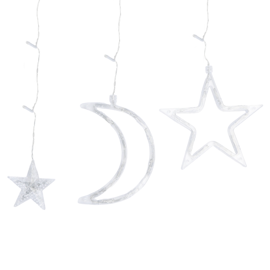 Aigostar - LED napelemes karácsonyi fényfüzér 120xLED/8 funkció 3x0,6m 500 mAh IP65 meleg fehér