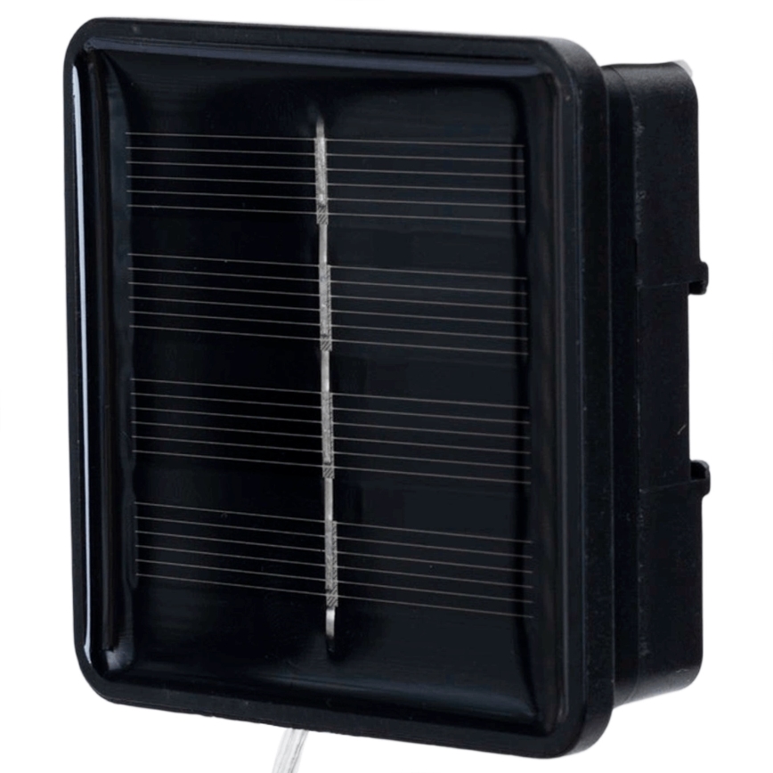 Aigostar - LED napelemes karácsonyi fényfüzér 200 LED/8 üzemmód 22 m IP65 hideg fehér 800 mAh