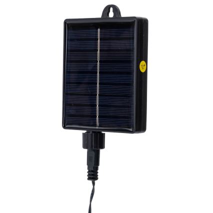 Aigostar - napelemes LED karácsonyi fényfüzér, 500×LED, 8 üzemmód, 52 m, IP65, többszínű, 1200 mAh