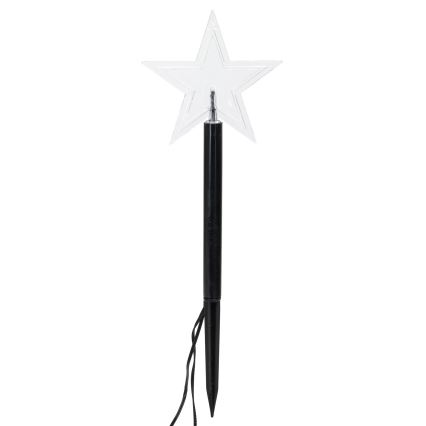 Aigostar - LED napelemes karácsonyi lámpa LED/0,054W/1,2V 1m IP65 800 mAh hideg fehér