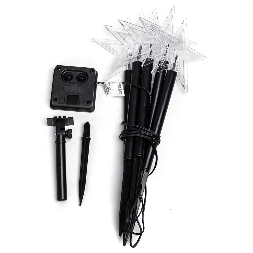 Aigostar - LED napelemes karácsonyi lámpa LED/0,054W/1,2V 1m IP65 800 mAh meleg fehér