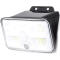 Aigostar - LED napelemes lámpa érzékelővel LED/3,7V 6500K 500 mAh IP65 fekete