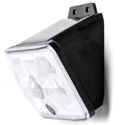 Aigostar - LED napelemes lámpa érzékelővel LED/3,7V 6500K 500 mAh IP65 fekete